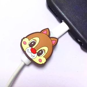 Chip & Dale Phone Charger Protector
